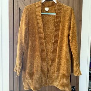 A New Day Mustard Cardigan, size M